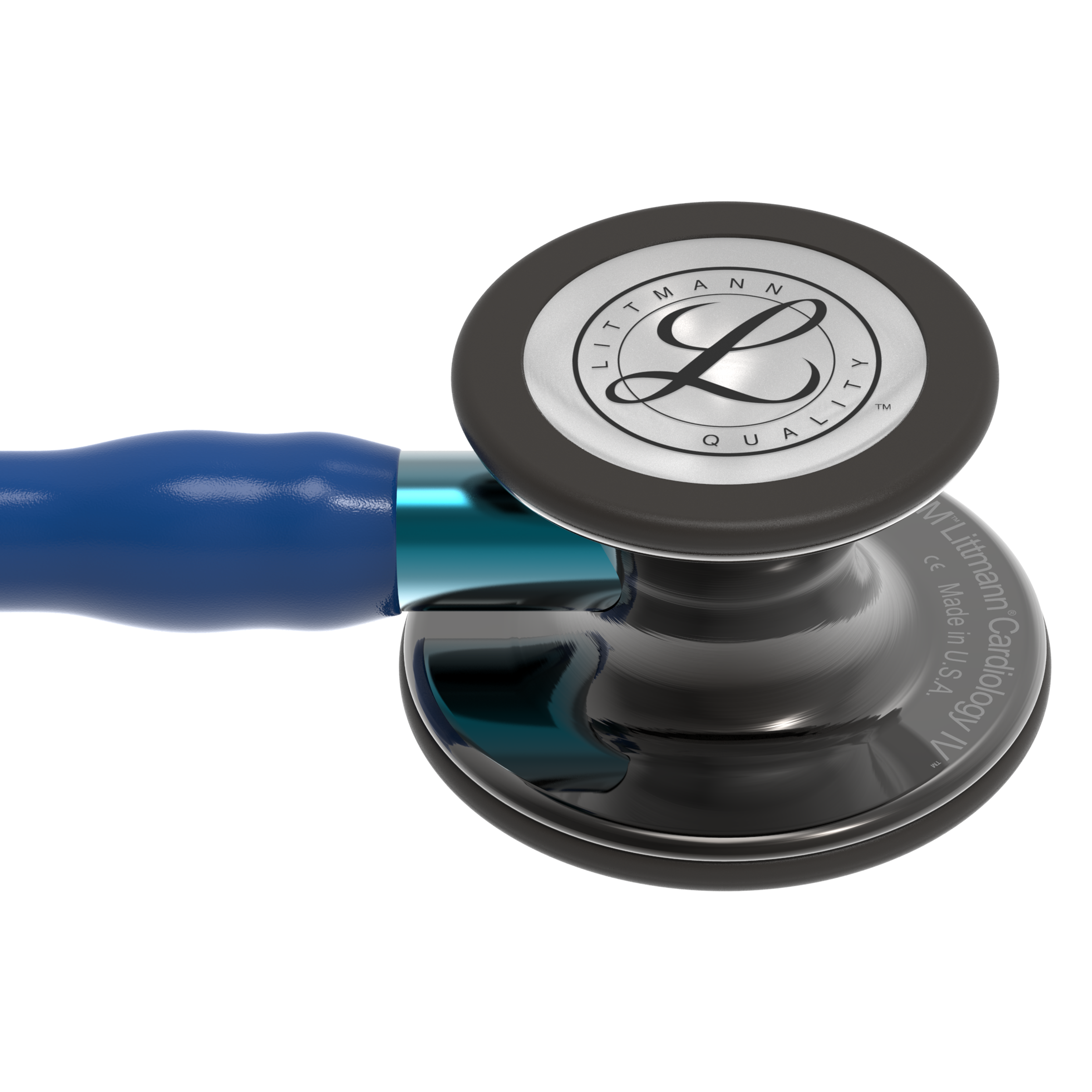 Stetoskop Littmann Cardiology IV - Navy Blue High Polish Smoke Blue Stem