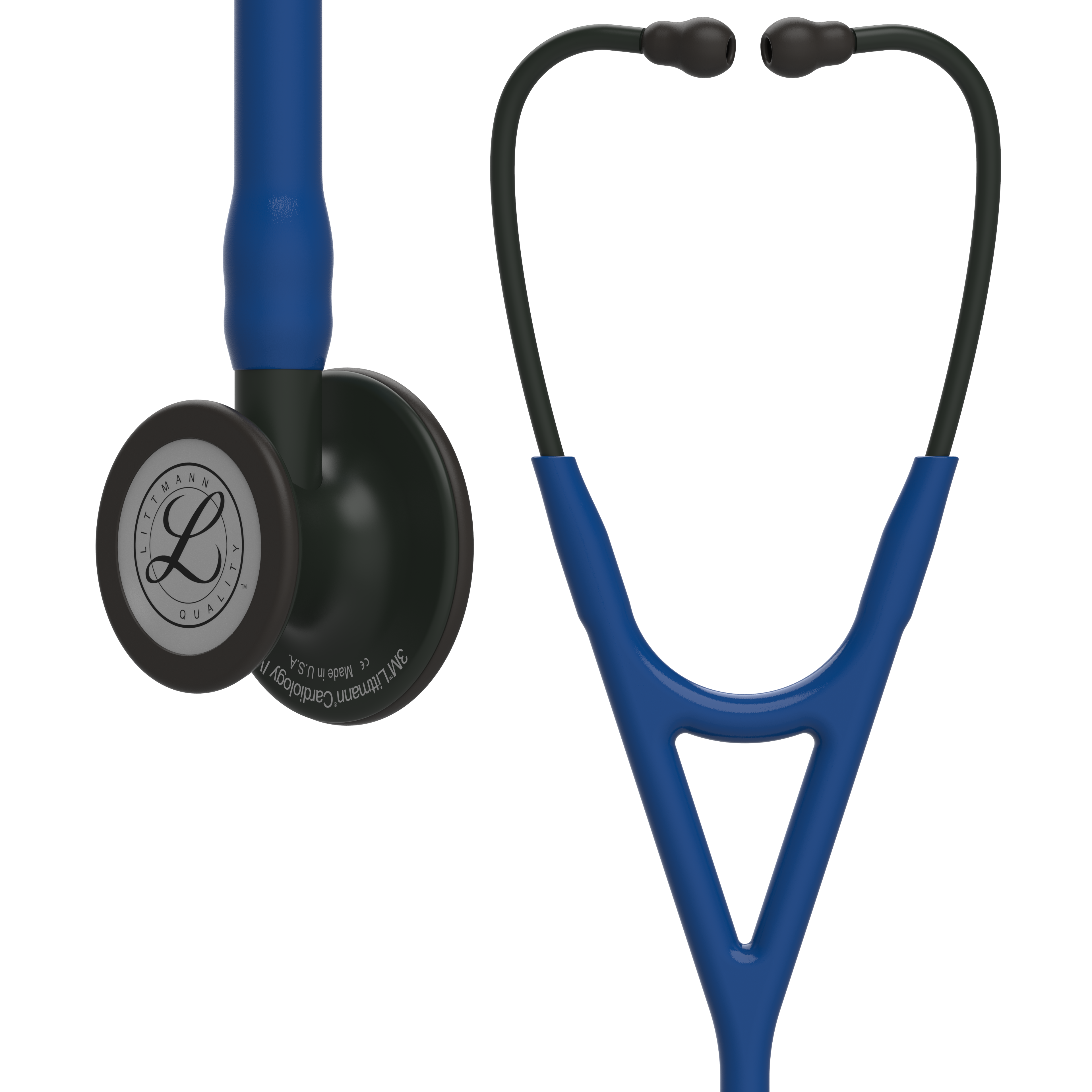 Stetoskop Littmann Cardiology IV - Navy Blue Black Finish