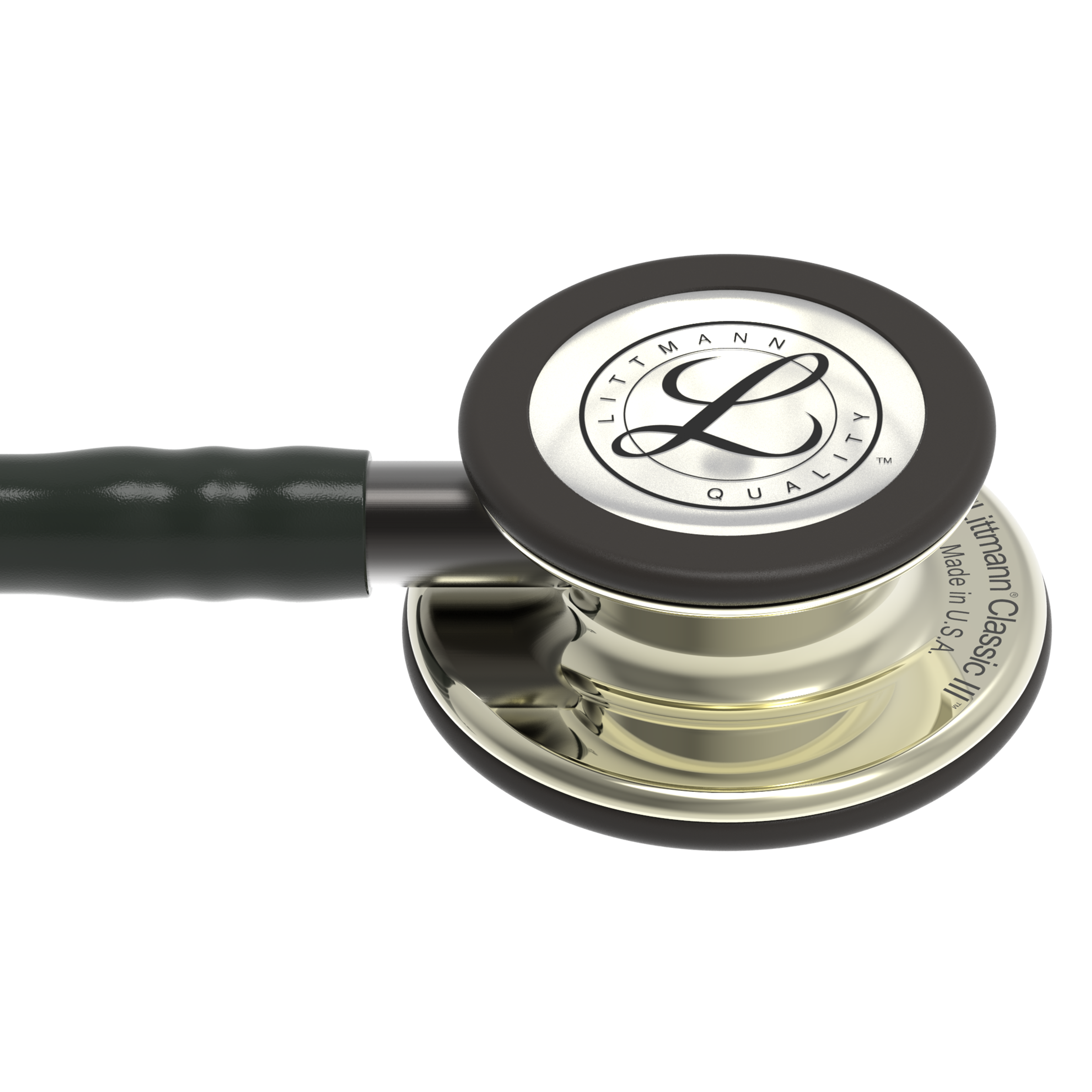 Stetoskop Littmann Classic III - Black Tube Champagne Chestpiece
