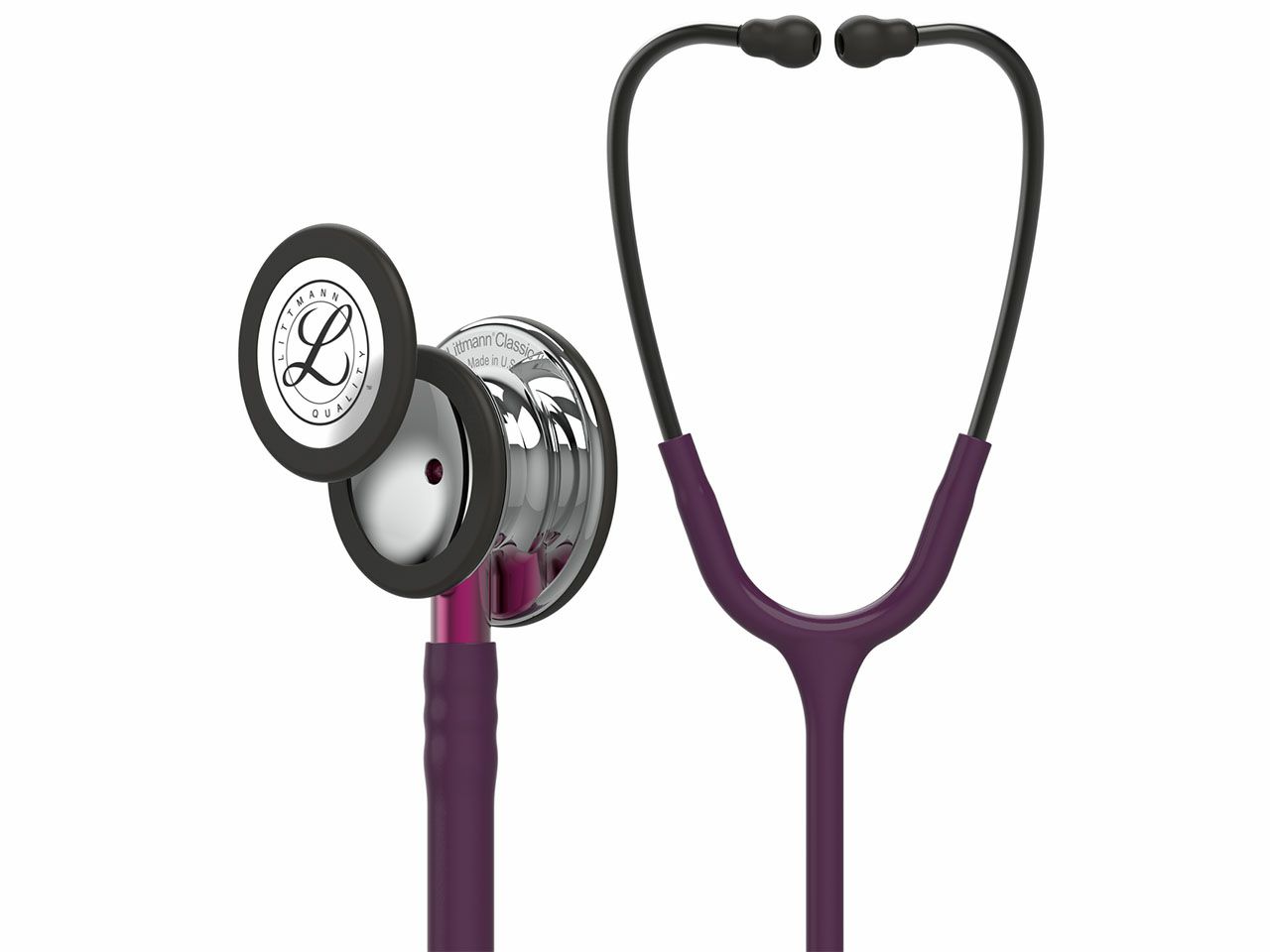 Littmann Classic III Stethoscope, Mirror Plum Pink