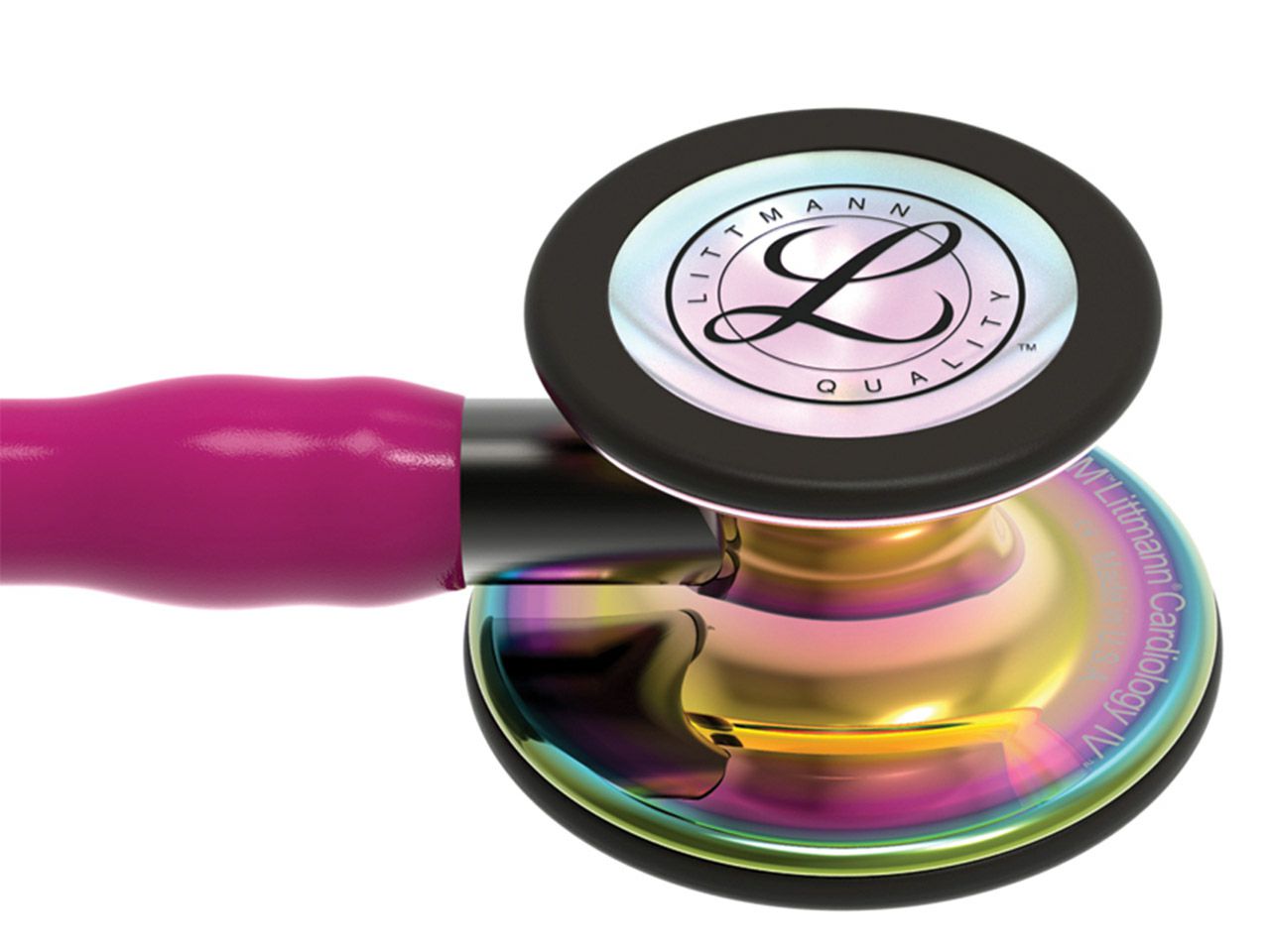 Littmann Cardiology IV Stethoscope, Rainbow Raspberry Smoke