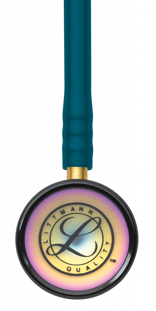 Littmann Classic II - Pedijatrijski , Rainbow Surface Chestpiece, Caribbean Blue Tubing